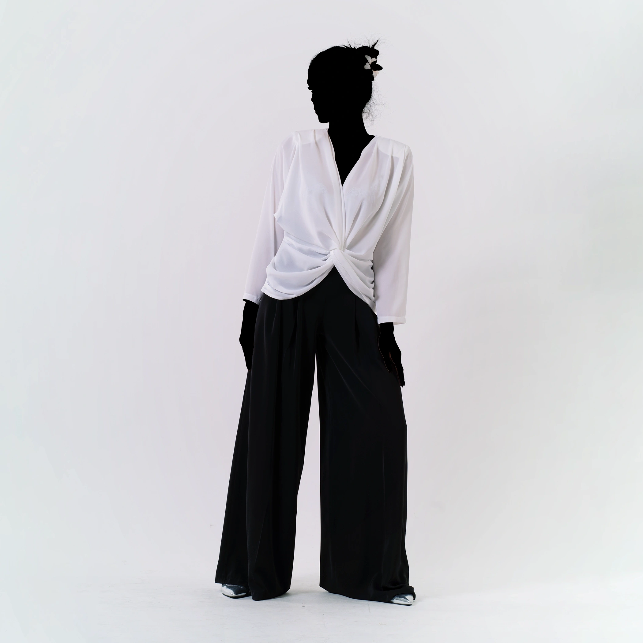 بلوز زنانه حریر کد 1103