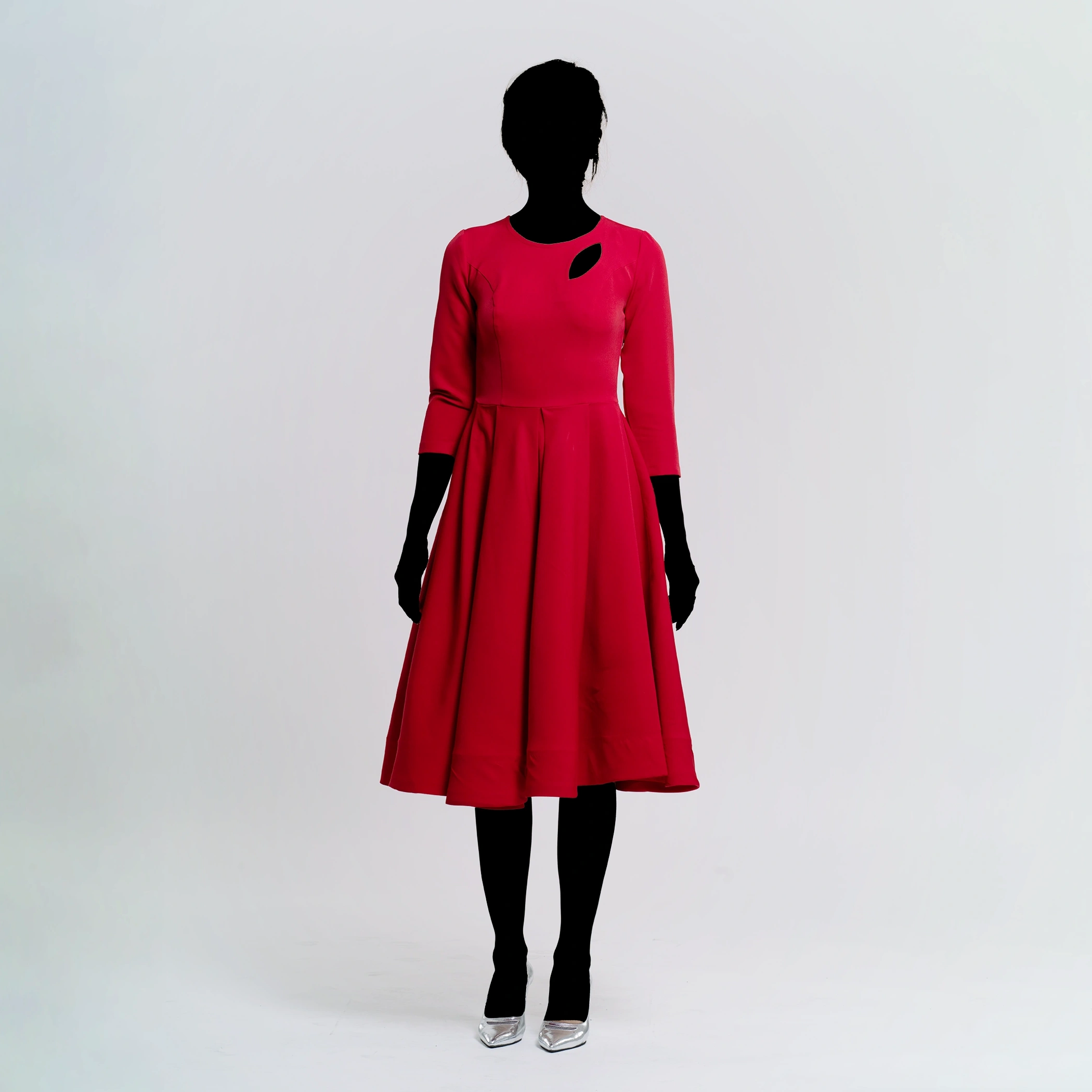 سارافون آستین دار کد 1110 - Image 4