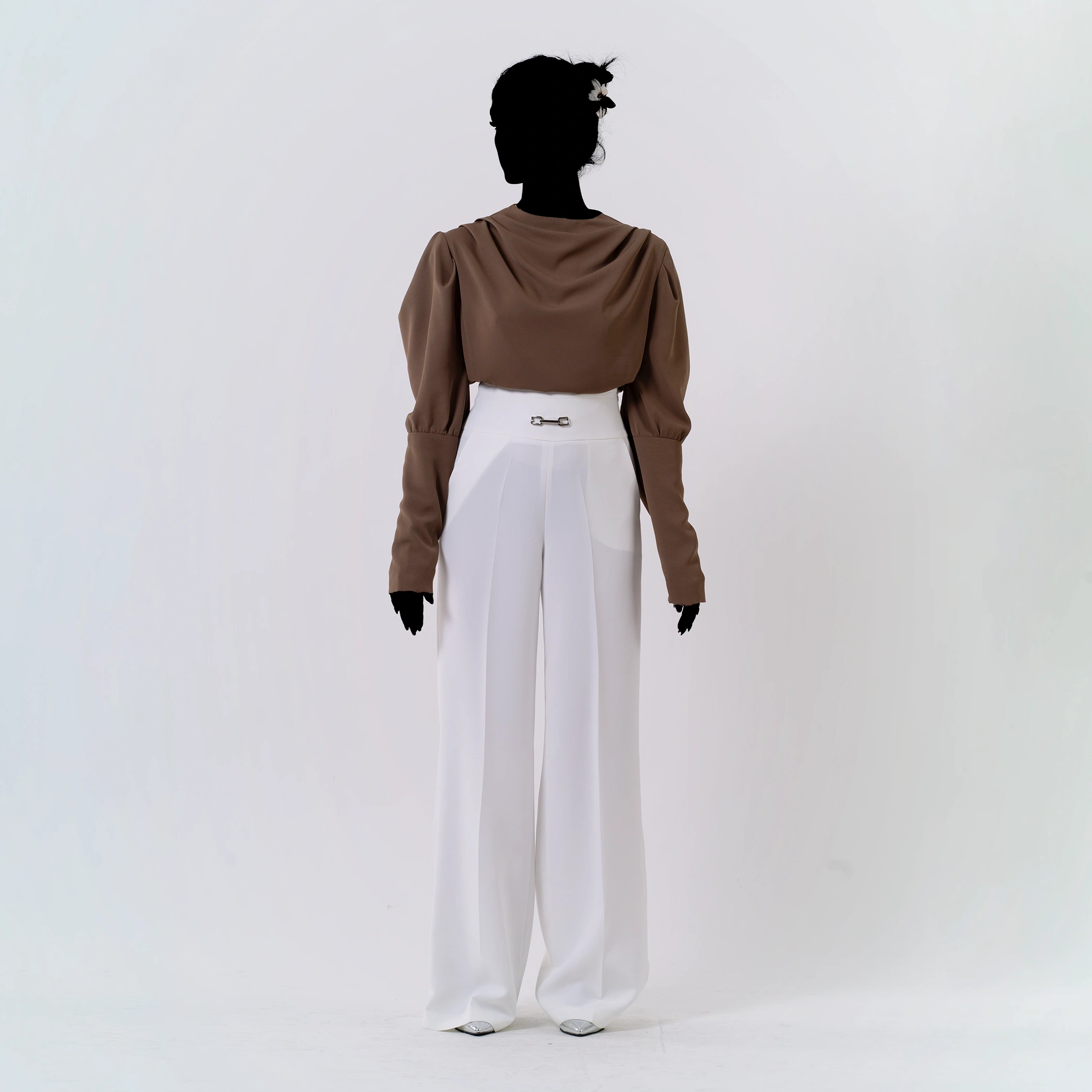 بلوز آستین پفی کد 1147 - Image 7