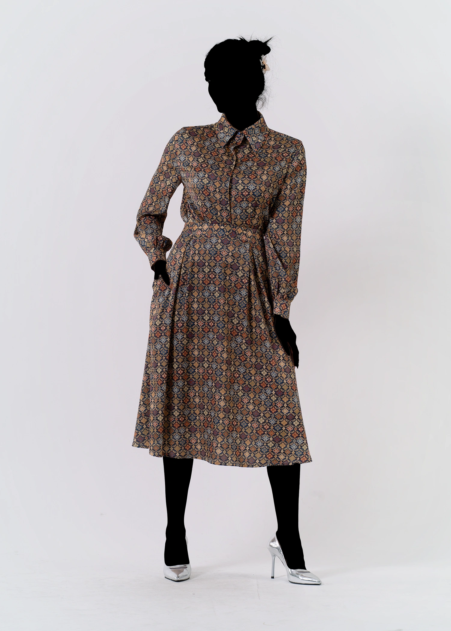 شومیز طرحدار کد 1142 - Image 10